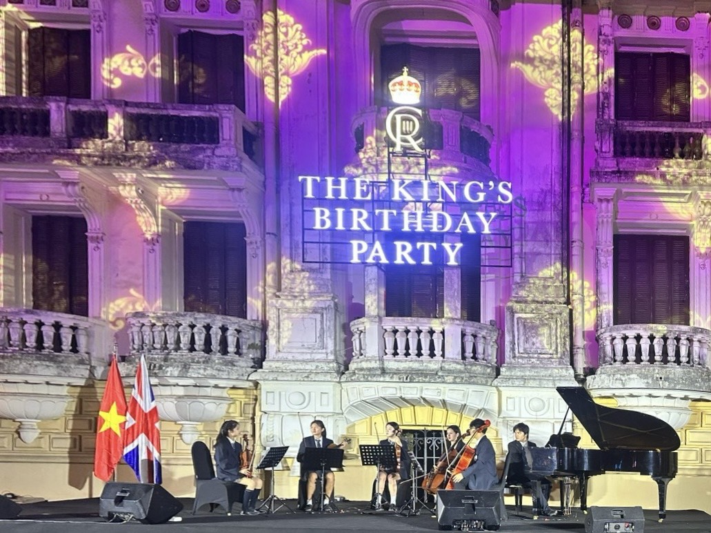 RGS Vietnam Students honoured to participate in the prestigious King's Birthday Party Concert.