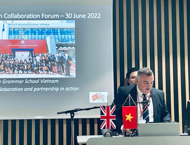 RGSV at Vietnam - UK Education Collaboration Forum