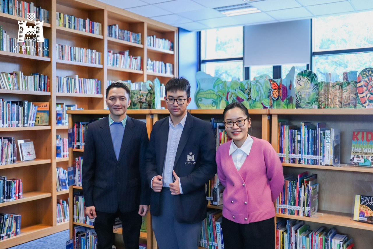 MIT - The worlds leading Institute of Technology awarded a distinguished research scholarship to RGSVs A-Level student