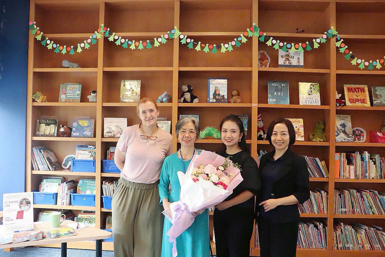 Author Lê Phương Liên: Writing journey and inspirations from school