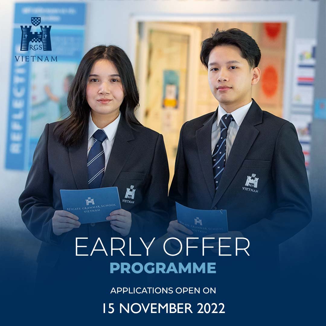 RGSV Early Offer Programme for School Year 2023- 2024